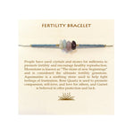 Fertility Gemstone Adjustable Bracelet - Confía Collective