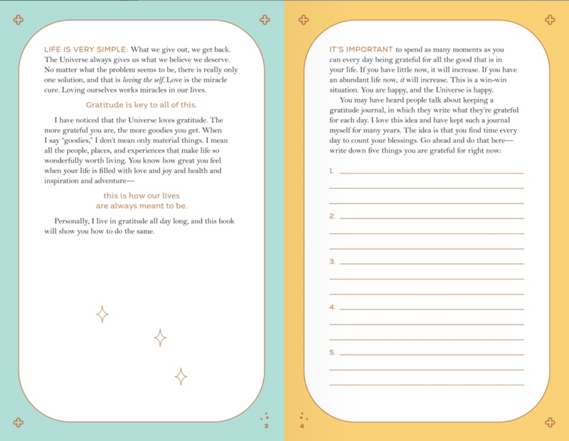 The Gift of Gratitude is a beautifully illustrated guided journal based on the work of Louise Hay, packed with affirmations and motivational exercises on self-love, joy, and living in gratitude.