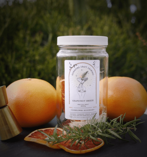 Grapefruit Breeze Elderflower and Rosemary Cocktail Kit - Confía Collective