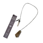 Grounded Dreams Smoky Quartz Crystal Pendulum - Confía Collective