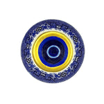 Handpainted Evil Eye on Antique Plate - Confía Collective