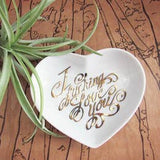 "I Fucking Love You" Heart Dish - Confía Collective