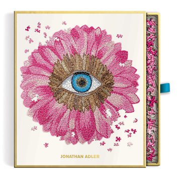 Jonathan Adler Foil Flower Eye Puzzle - Confía Collective