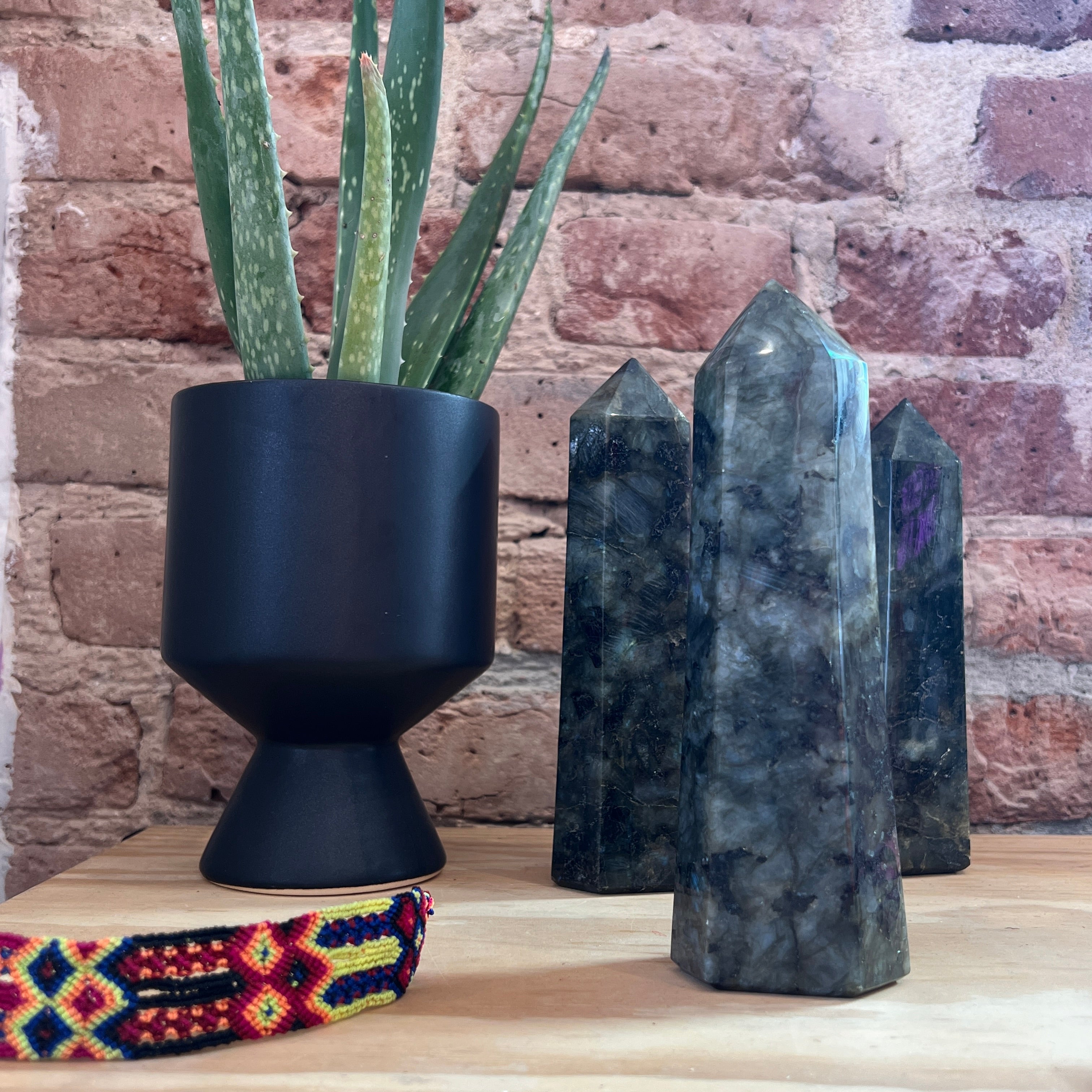 Labradorite Crystal Polished Tower - Confía Collective