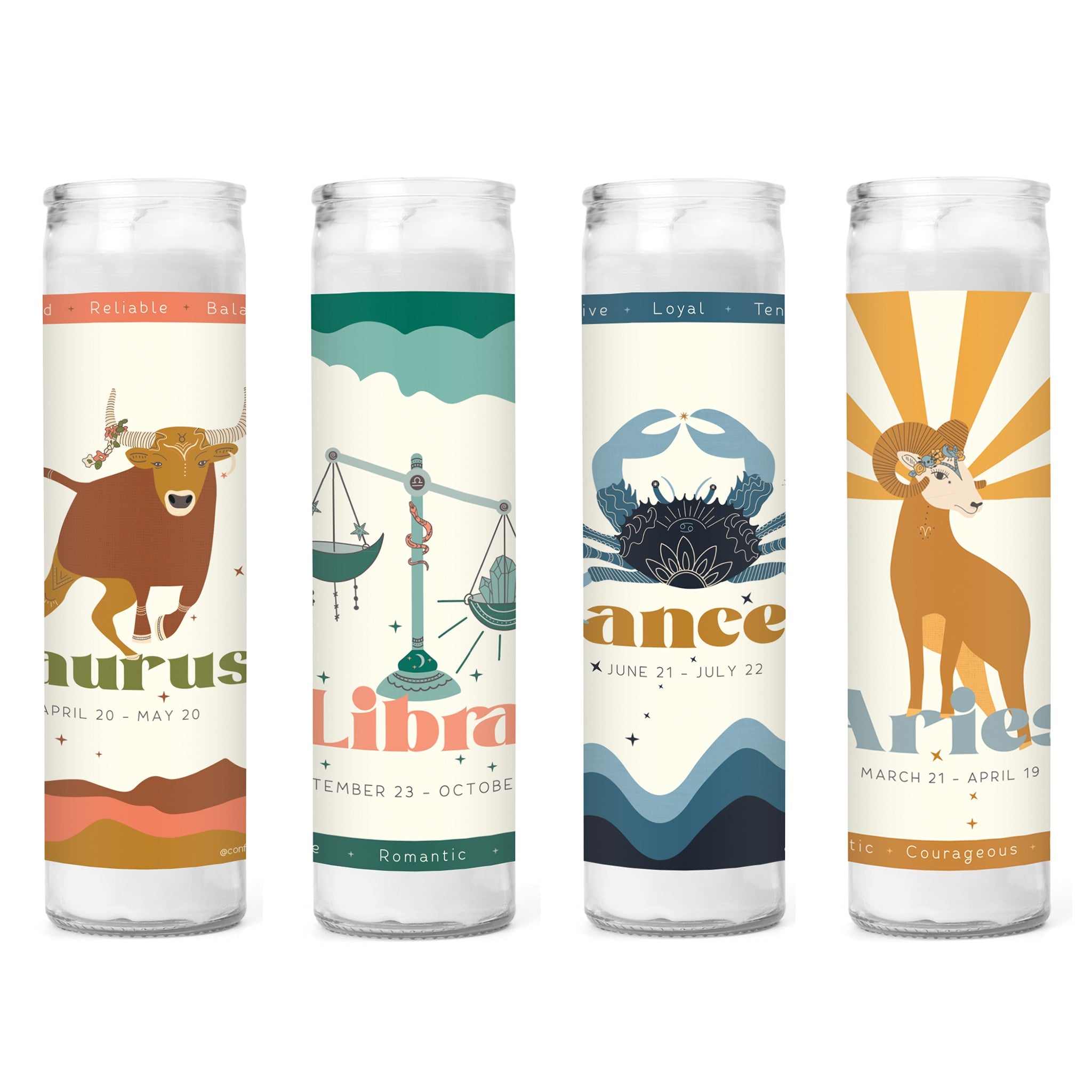 Libra Prayer Candle - Confía Collective