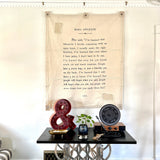 Maya Angelou Quote Wall Art Tarp - Confía Collective
