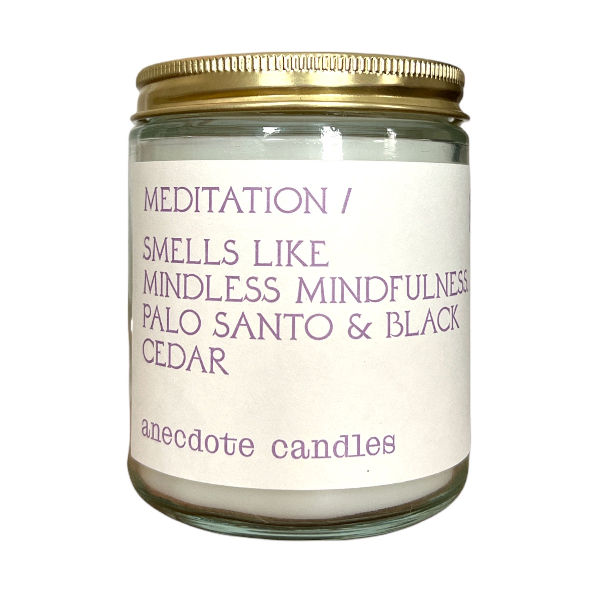 Meditation Candle - Confía Collective