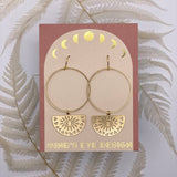 Mind's Eye Gold Hoops - Confía Collective