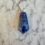 Mystical Insight Sodalite Crystal Pendulum - Confía Collective