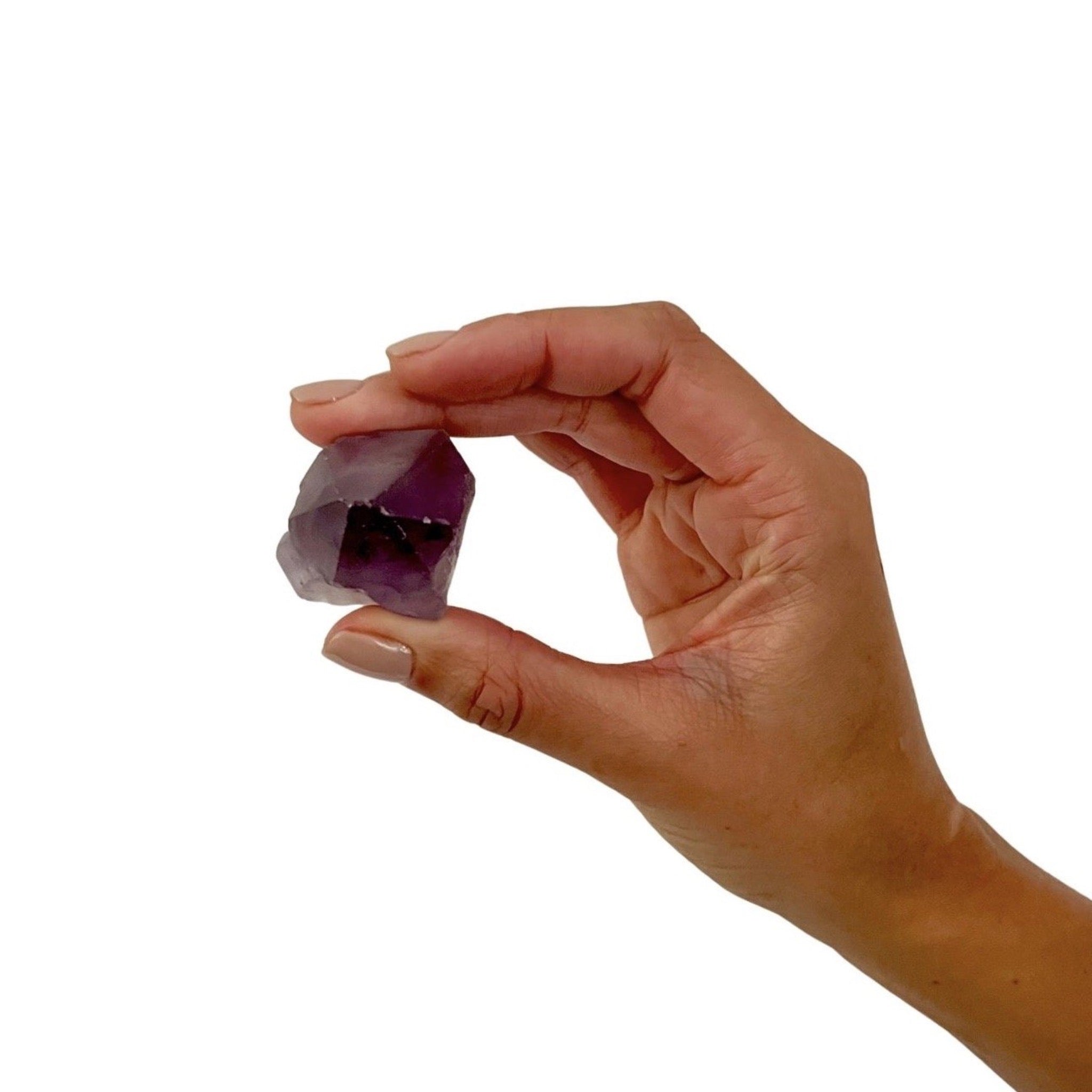 Raw Amethyst Crystal Point - Confía Collective