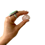 Raw Rose Quartz Crystal Piece - Confía Collective