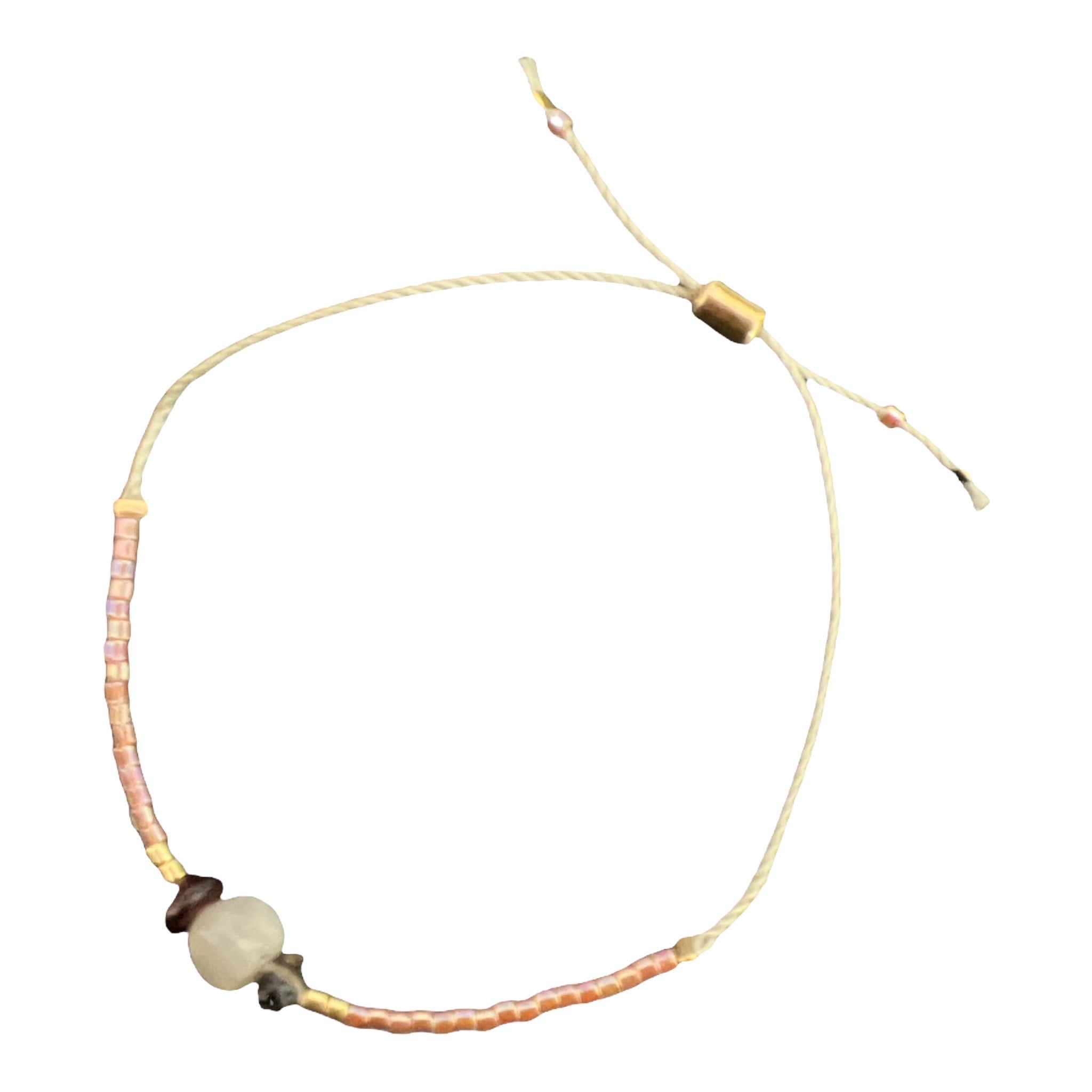 Safe Journey Gemstone Adjustable Bracelet - Confía Collective