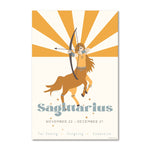 Sagittarius Zodiac Poster - Confía Collective