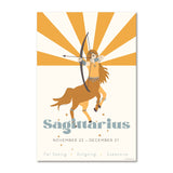 Sagittarius Zodiac Poster - Confía Collective