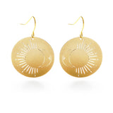 Sun and Moon Eclipse Earrings - Confía Collective