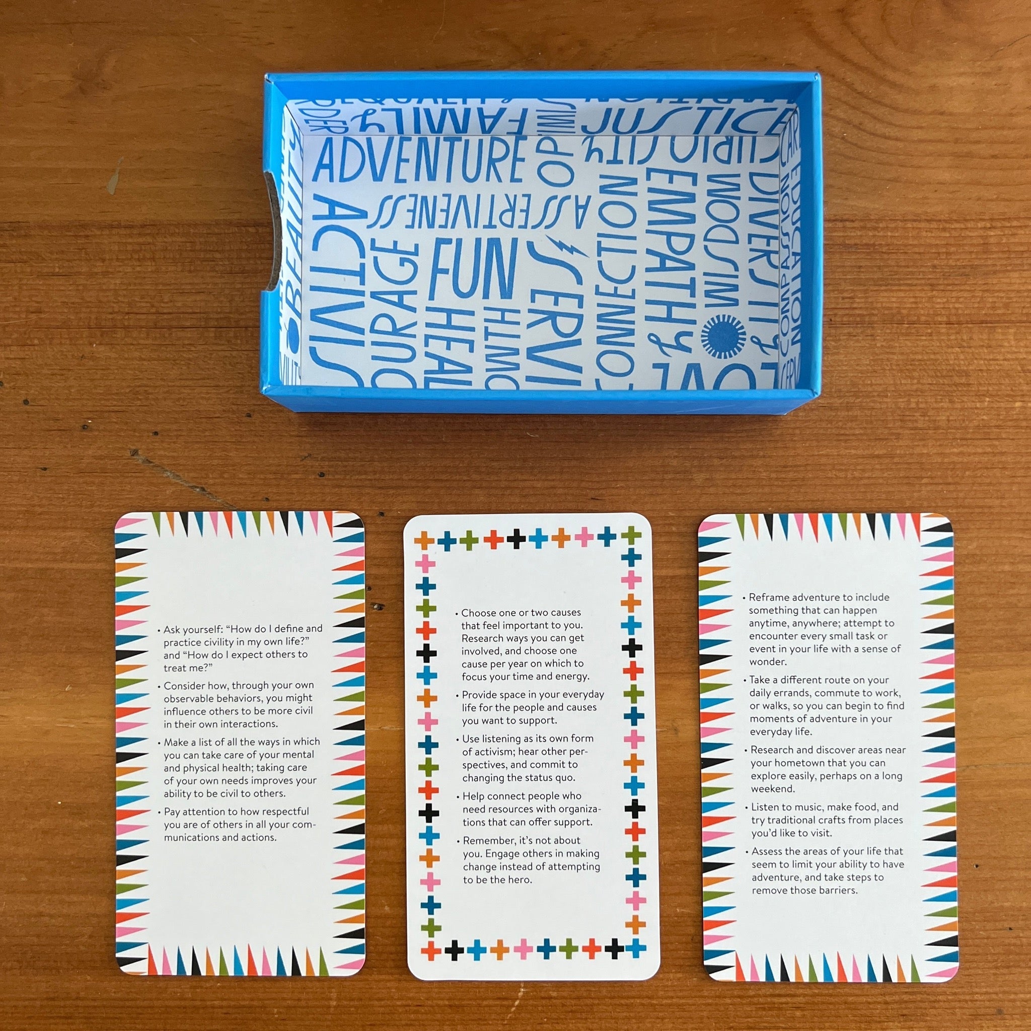 The Live Your Values Deck - Confía Collective