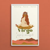 Virgo Zodiac Poster - Confía Collective