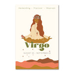 Virgo Zodiac Poster - Confía Collective