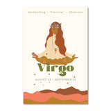 Virgo Zodiac Poster - Confía Collective